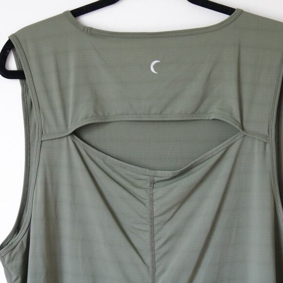 Women's ZYIA Olive Green XXXL Sleeveless Athletic Top Shirt - Picture 6 of 6